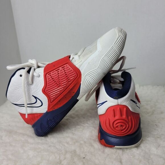 Nike Kyrie 6 Mens Size 6  USA Red White Blue Basketball BQ4630102 - Picture 4 of 10